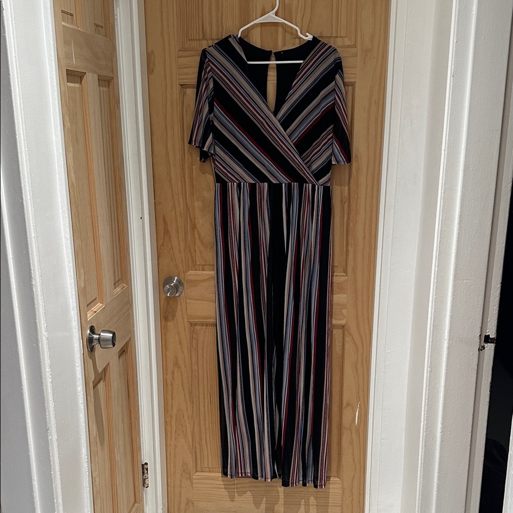 Striped Multicolor Jumpsuit